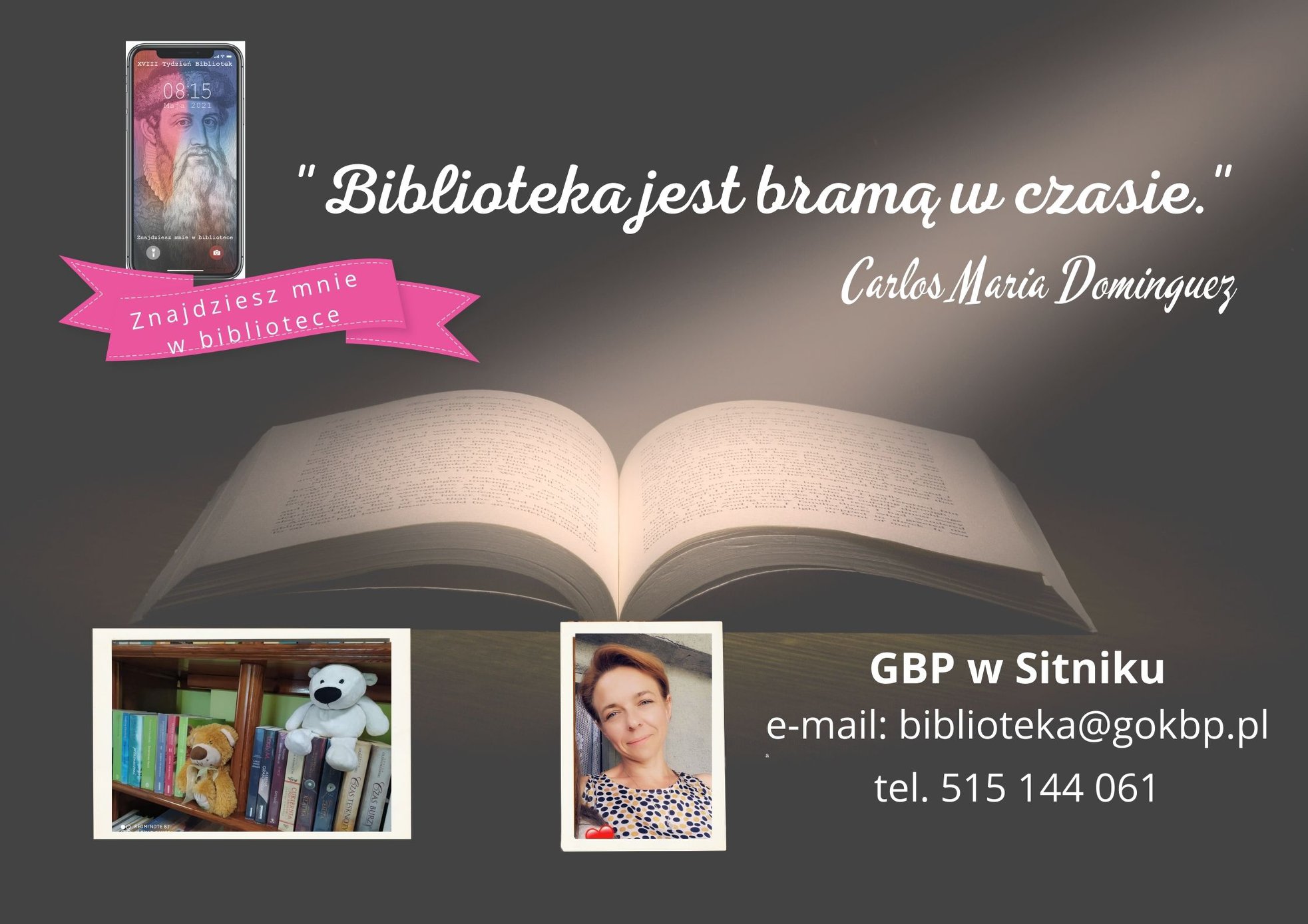 ,,Znajdziesz Mnie W Bibliotece” - GOKBP